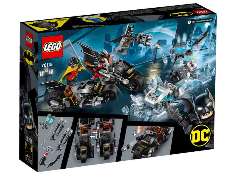 Mr. Freeze Batcycle Battle