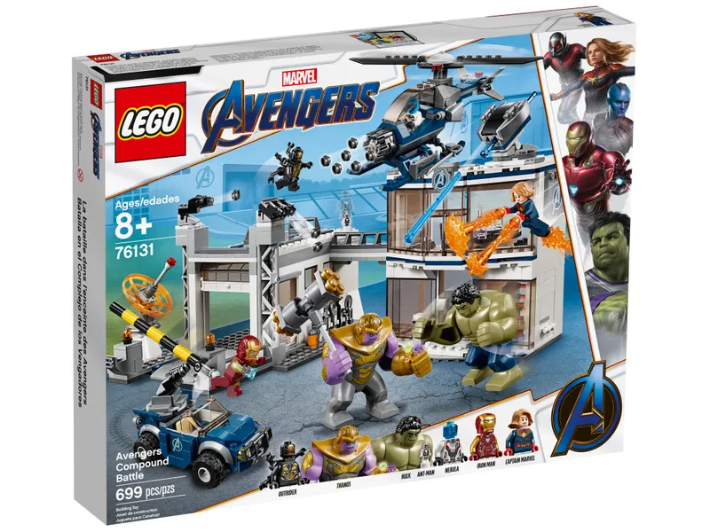 Avengers Compound Battle