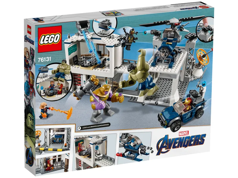 Avengers Compound Battle