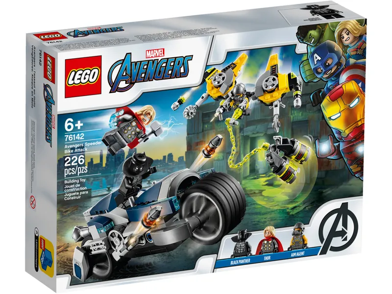 Avengers Speeder Bike Attack