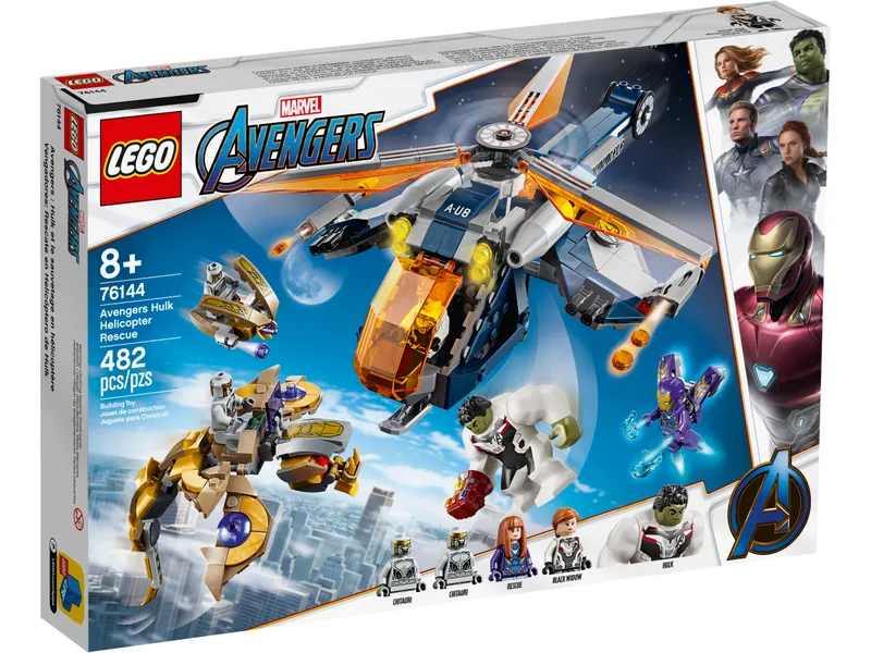 Avengers Hulk Helicopter Rescue