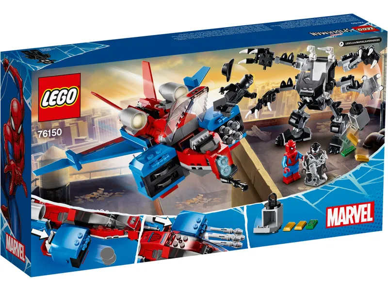 Spiderjet vs. Venom Mech
