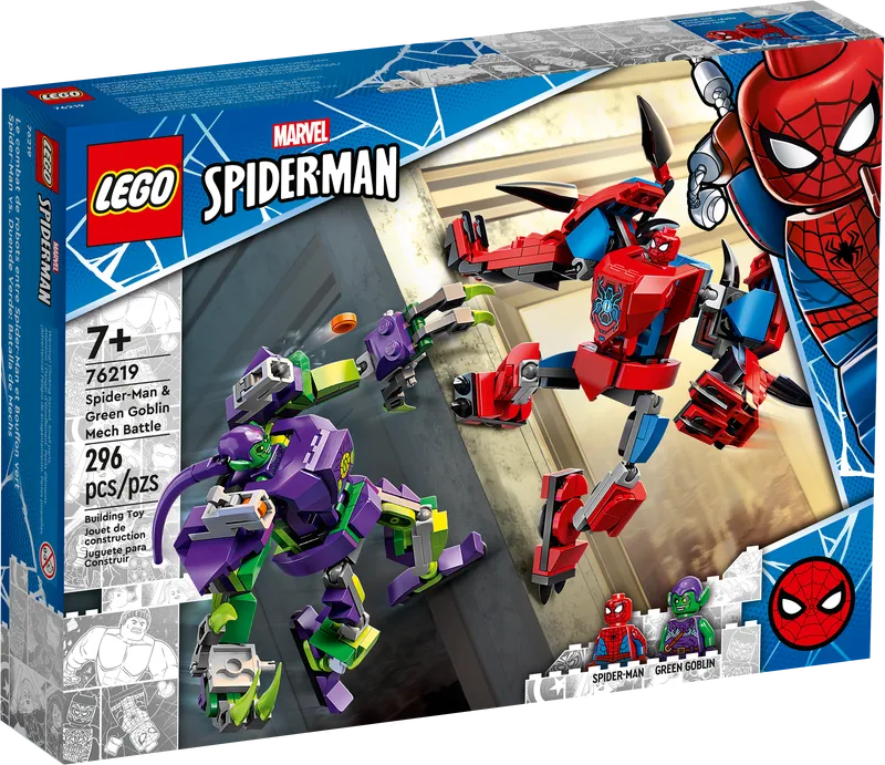 Spider-Man & Green Goblin Mech Battle Spider-Man & Green Goblin Mech Battle