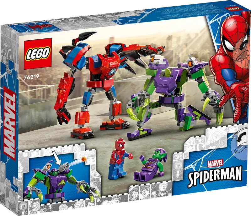 Spider-Man & Green Goblin Mech Battle Spider-Man & Green Goblin Mech Battle
