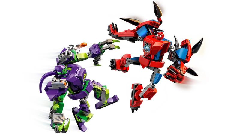 Spider-Man & Green Goblin Mech Battle Spider-Man & Green Goblin Mech Battle