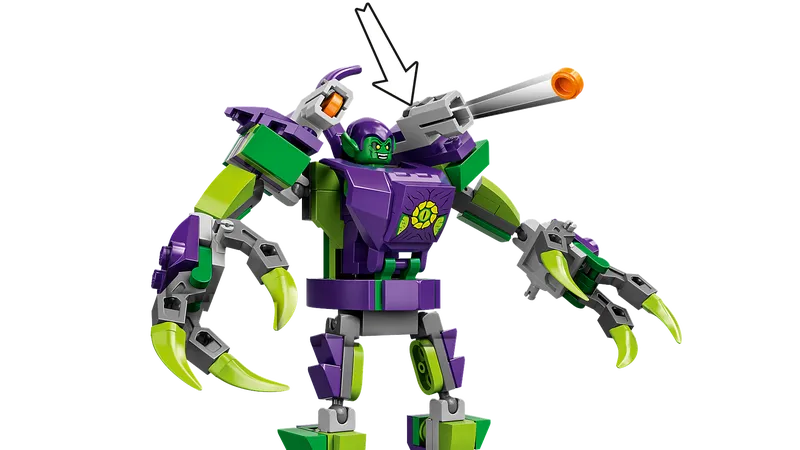 Spider-Man & Green Goblin Mech Battle Spider-Man & Green Goblin Mech Battle