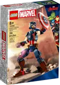 Captain America Construction Figure