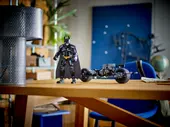 Batman Construction Figure and the Bat-Pod Bike