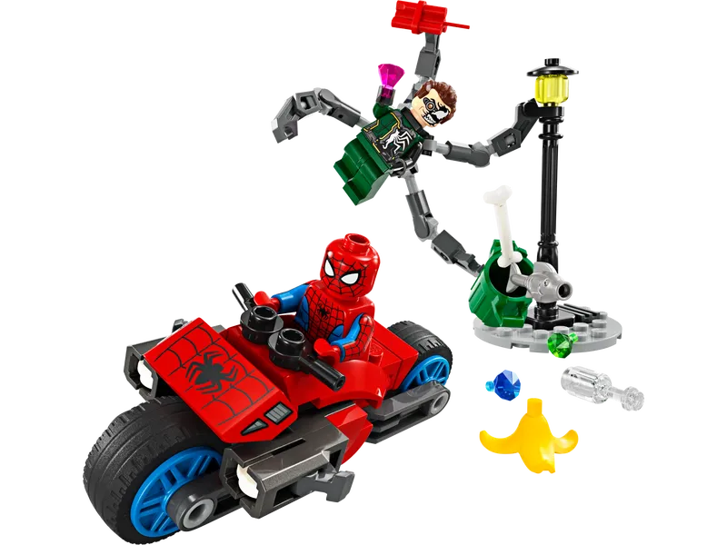 Motorcycle Chase: Spider-Man vs. Doc Ock Motorcycle Chase: Spider-Man vs. Doc Ock