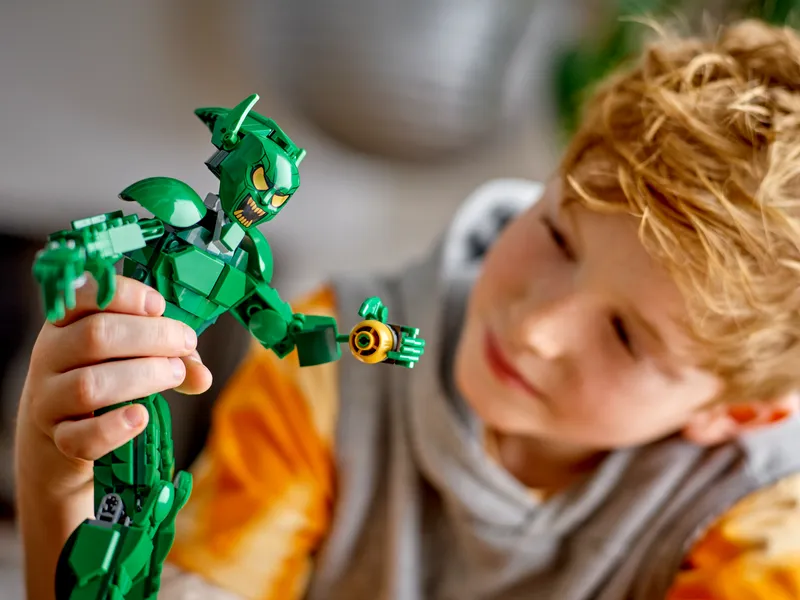Green Goblin Construction Figure