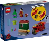 Iron Man with Bike and The Hulk