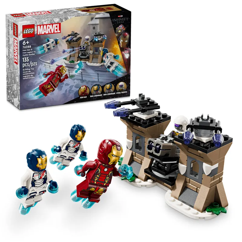 Iron Man & Iron Legion vs. Hydra Soldier Iron Man & Iron Legion vs. Hydra Soldier
