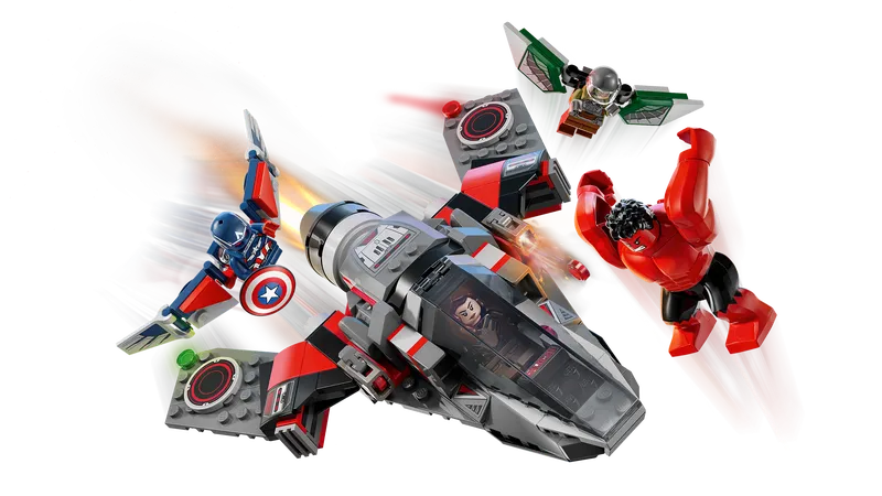 Captain America vs. Red Hulk Battle