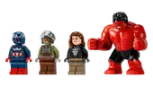 Captain America vs. Red Hulk Battle