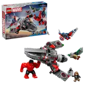 Captain America vs. Red Hulk Battle