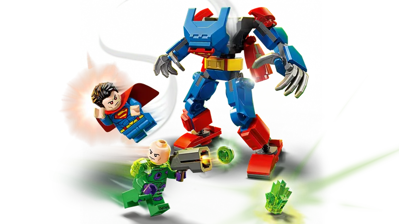 Superman Mech vs. Lex Luthor Superman Mech vs. Lex Luthor