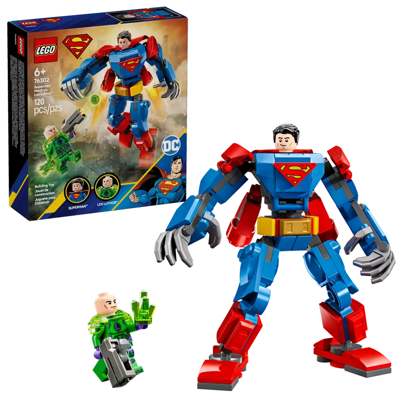 Superman Mech vs. Lex Luthor Superman Mech vs. Lex Luthor