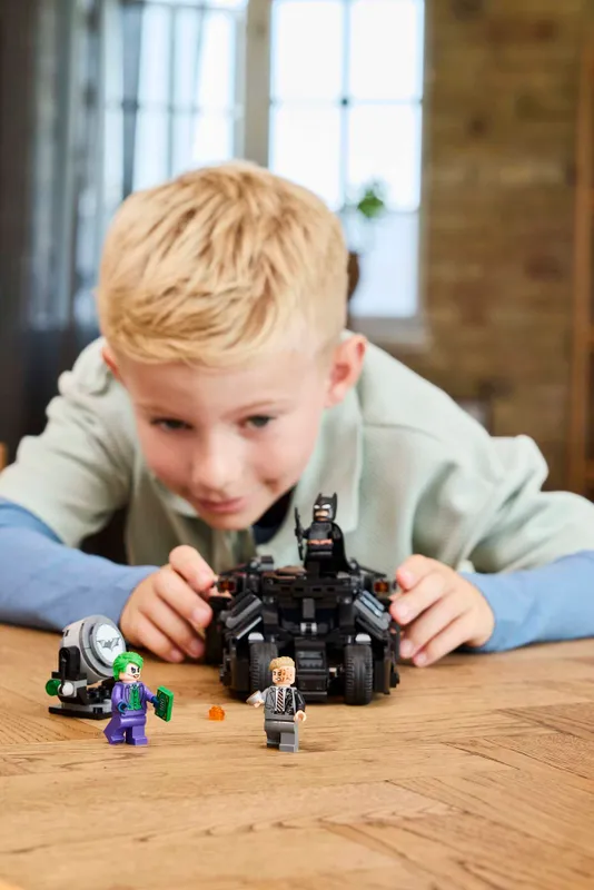 Batman Tumbler vs. Two-Face & The Joker