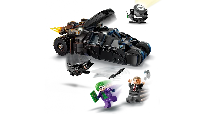 Batman Tumbler vs. Two-Face & The Joker