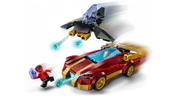 Iron Man Car & Black Panther vs. Red Hulk