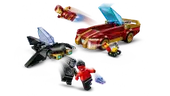 Iron Man Car & Black Panther vs. Red Hulk