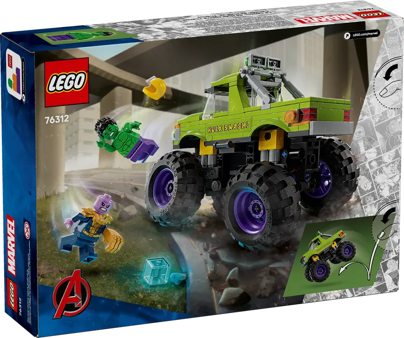 The Hulk Truck vs. Thanos