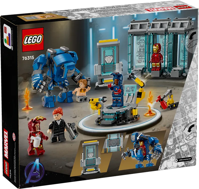 Iron Man's Laboratory: Hall of Armor