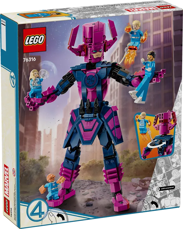 Fantastic Four vs. Galactus Construction Figure