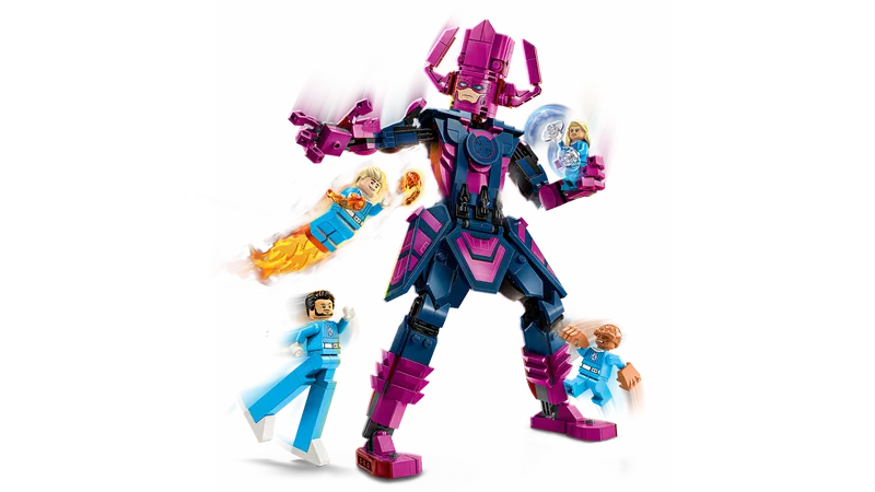 Fantastic Four vs. Galactus Construction Figure