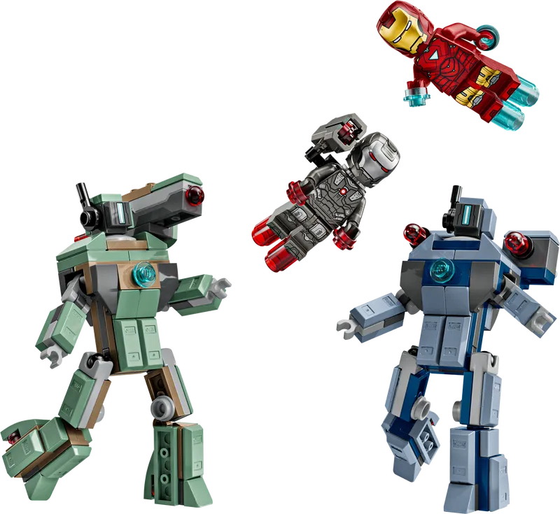Iron Man & War Machine vs. Hammer Drones