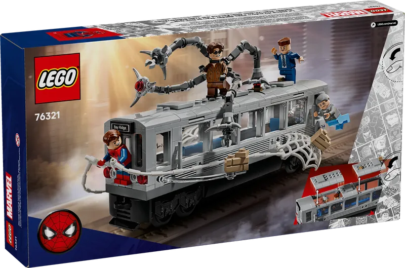 Spider-Man vs. Doc Ock Subway Train Scene Spider-Man vs. Doc Ock Subway Train Scene