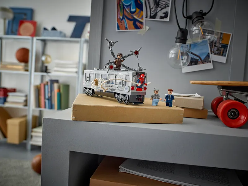 Spider-Man vs. Doc Ock Subway Train Scene Spider-Man vs. Doc Ock Subway Train Scene