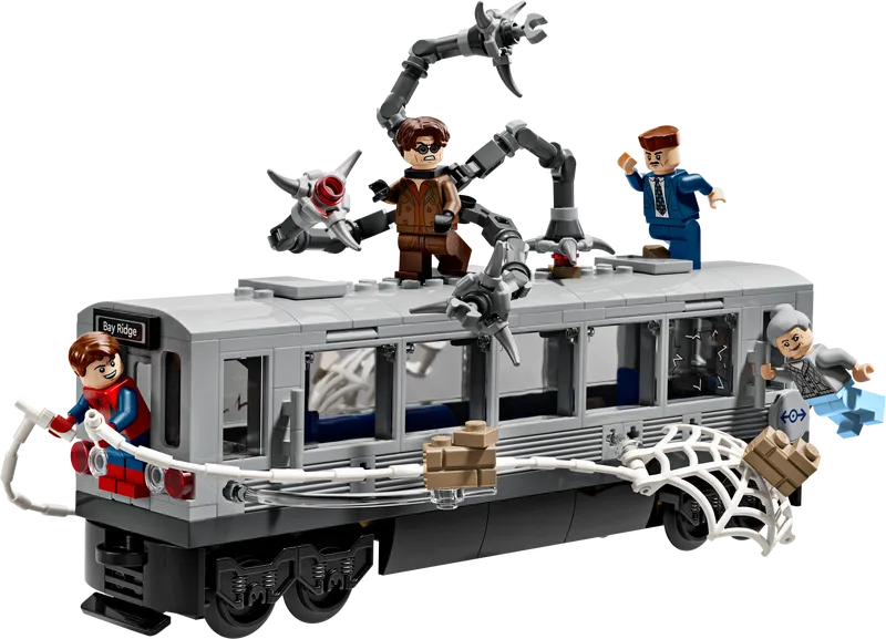 Spider-Man vs. Doc Ock Subway Train Scene Spider-Man vs. Doc Ock Subway Train Scene