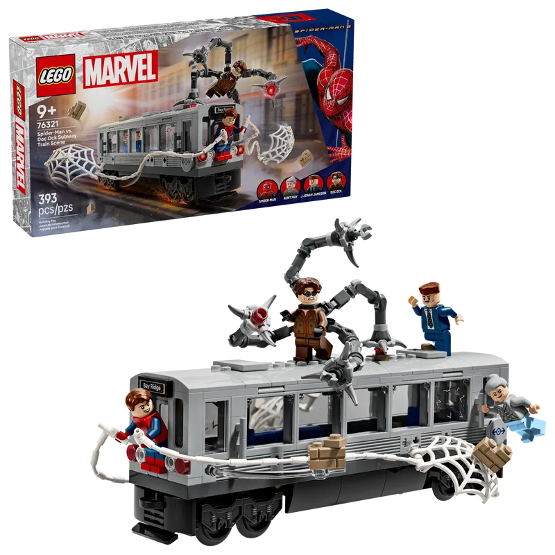 Spider-Man vs. Doc Ock Subway Train Scene Spider-Man vs. Doc Ock Subway Train Scene