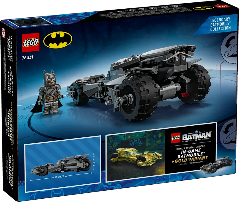 Batman v Superman Batmobile
