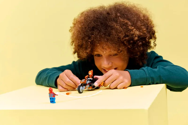 Spider-Man vs. Ghost Rider Motorcycle