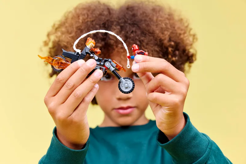 Spider-Man vs. Ghost Rider Motorcycle