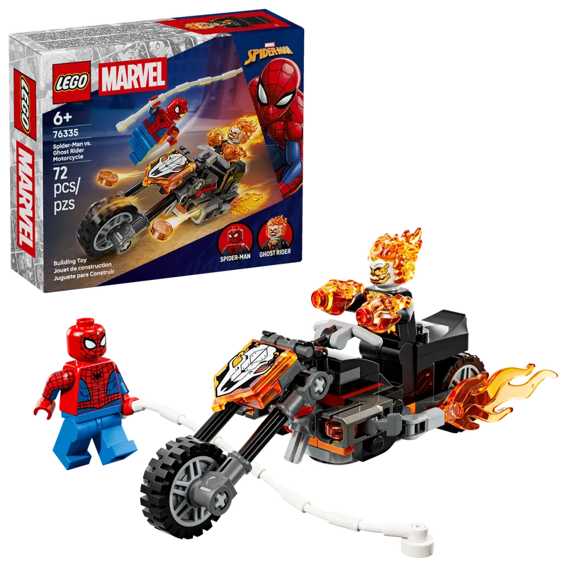 Spider-Man vs. Ghost Rider Motorcycle