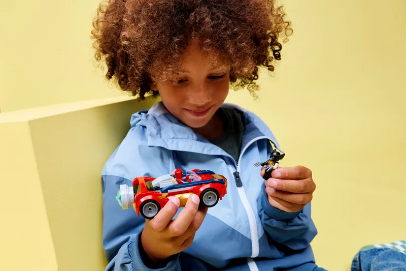 Spider-Man Car vs. Venomized Wolverine