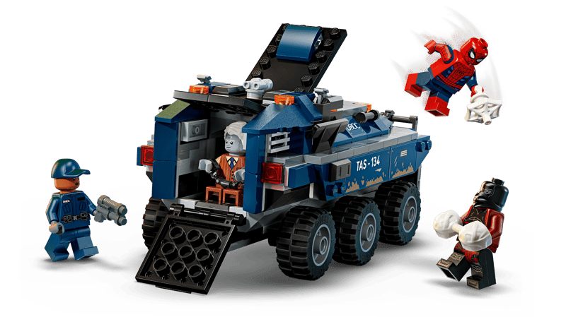 Spider-Man Prison Transport Chase