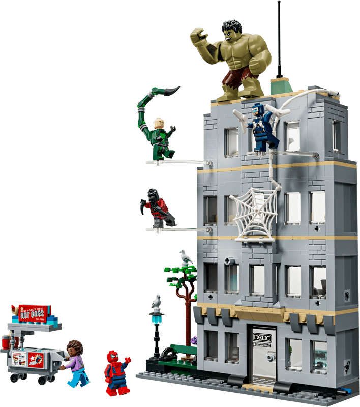 Spider-Man vs. Hulk Epic Clash