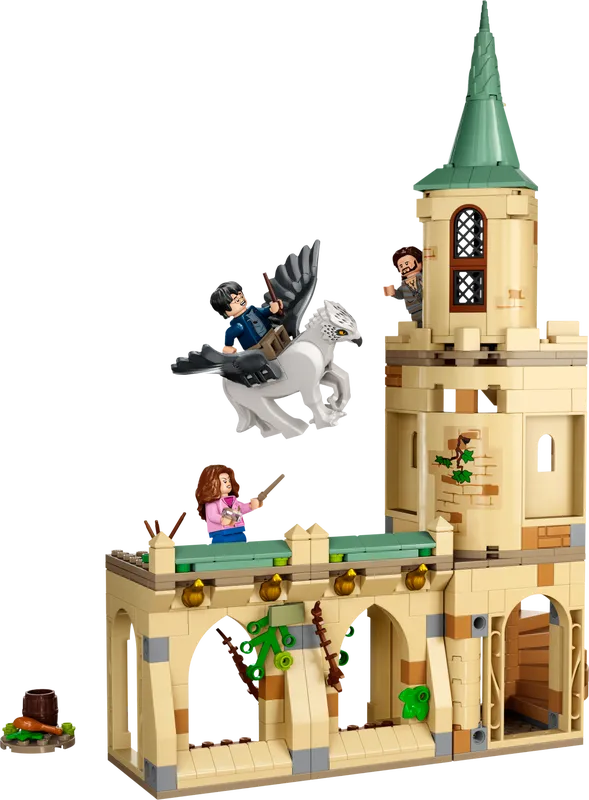 Hogwarts Courtyard: Sirius's Rescue