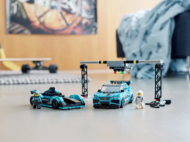 Formula E Panasonic Jaguar Racing GEN2 car & Jaguar I-PACE eTROPHY