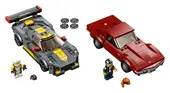 Chevrolet Corvette C8.R Race Car and 1968 Chevrolet Corvette