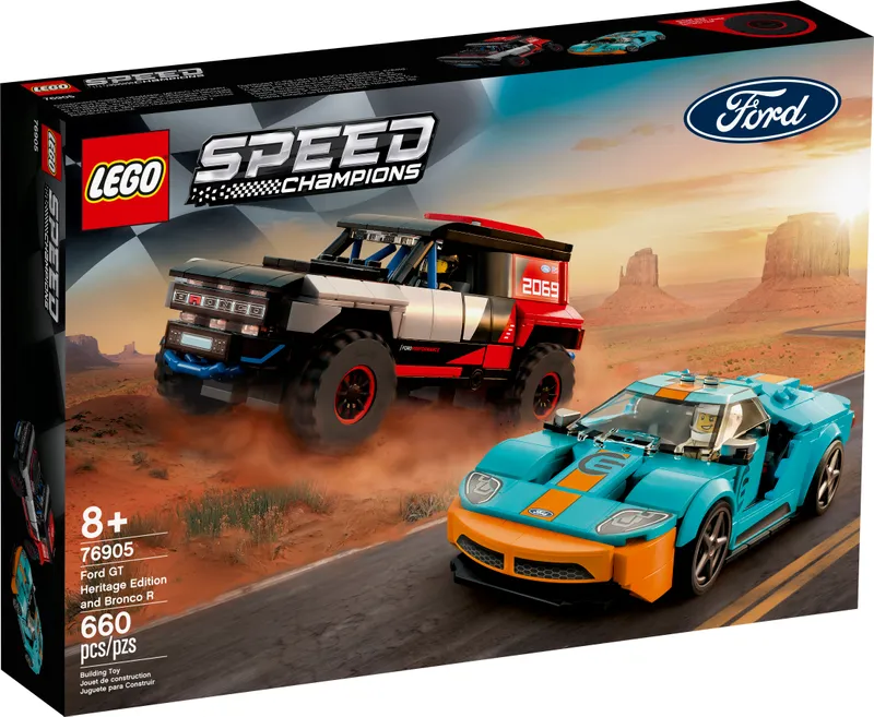 Ford GT Heritage Edition and Bronco R