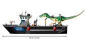 Baryonyx Dinosaur Boat Escape