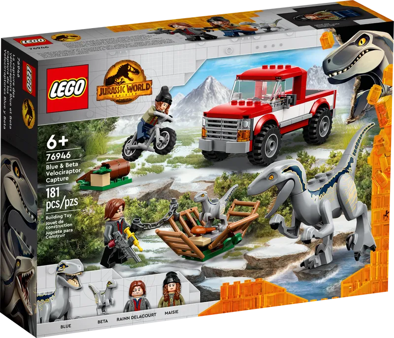 Blue & Beta Velociraptor Capture