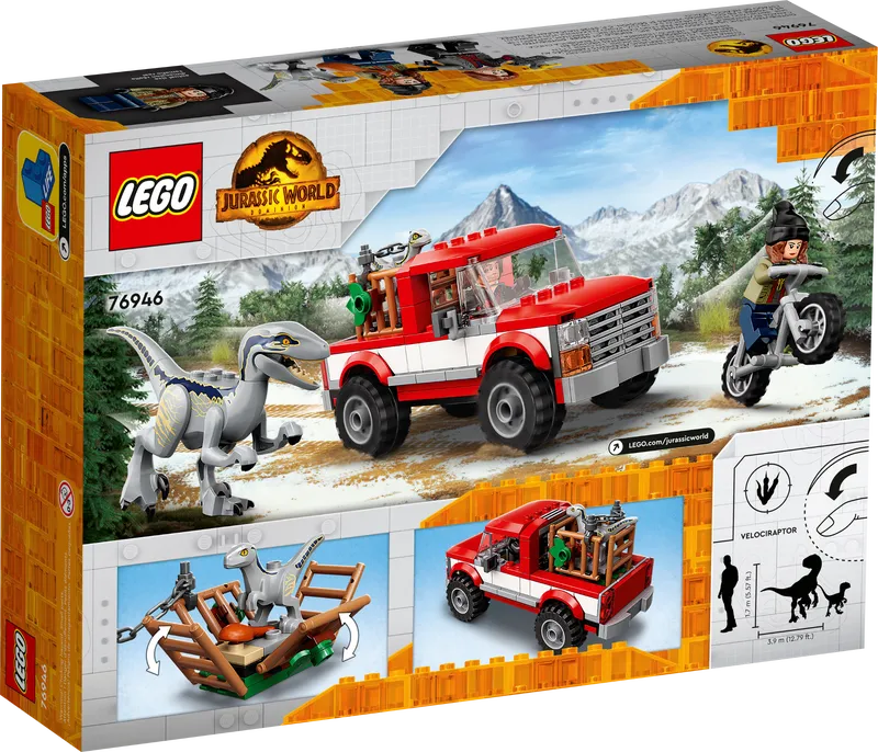 Blue & Beta Velociraptor Capture