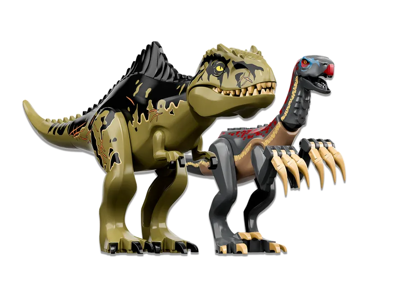 Giganotosaurus & Therizinosaurus Attack
