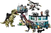 Giganotosaurus & Therizinosaurus Attack